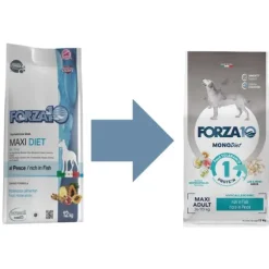 Forza10 MonoDiet Maxi Adult Low Grain Hypoallergenic Pesce