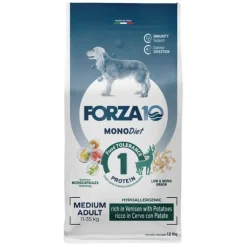 Forza10 MonoDiet Medium Adult Low Grain Hypoallergenic Cervo con patate
