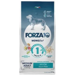 Forza10 MonoDiet Medium Adult Low Grain Hypoallergenic Pesce