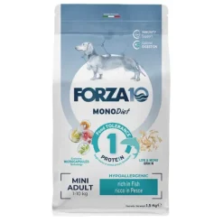 Forza10 MonoDiet Mini Adult Low Grain Hypoallergenic Pesce