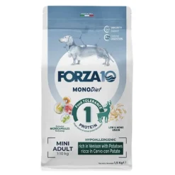 Forza10 MonoDiet Mini Adult Low Grain Hypoallergenic Cervo con patate