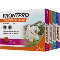 Frontpro compresse antiparassitarie masticabili Frontline