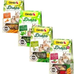 Gimbi Drops Snack per roditori Grain Free 50 gr