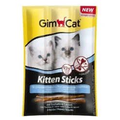 GimCat Kitten Sticks Tacchino e Calcio
