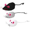 Gioco Mouse in Peluche Longhair Pad con campanellino Trixie