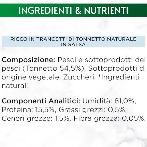 Gourmet Nature's Creations trancetti in salsa 70 gr