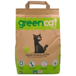 GreenCat lettiera vegetale e agglomerante per gatti Orzo