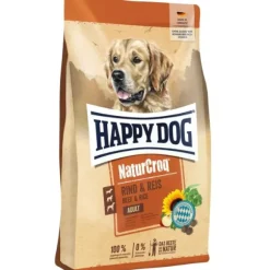 Happy Dog NaturCroq Adult All Breeds Manzo e riso