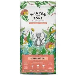 Harper and Bone Sterilised Cat Flavours of the farm