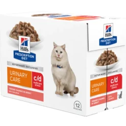 Hill's Prescription Diet c/d Urinary Stress Feline Multipack 12x85 gr
