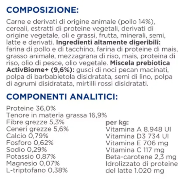 Hill's Prescription Diet Gastrointestinal Biome Stress Feline