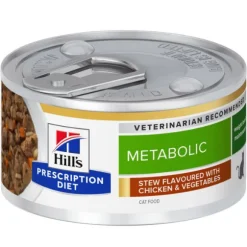 Hill's Prescription Diet Metabolic spezzatino Gatto per la gestione del peso 82 gr