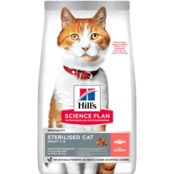 Hill's Science Plan Adult Sterilised Cat Alimento per Gatti con Salmone