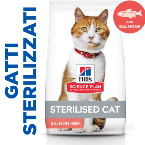 Hill's Science Plan Adult Sterilised Cat Alimento per Gatti con Salmone