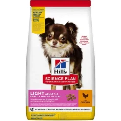Hill's Science Plan Light Small & Mini Adult Alimento per cani con Pollo