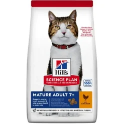 Hill's Science Plan Mature Adult 7+ Alimento per Gatti al Pollo