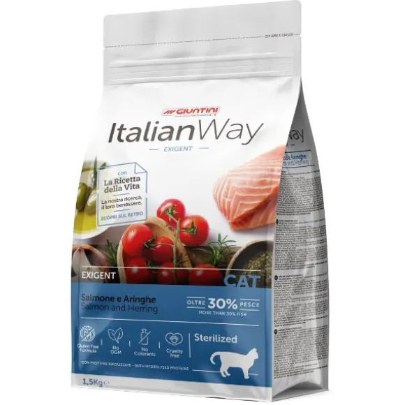 ItalianWay Adult Sterilized Exigent Salmone e Aringhe