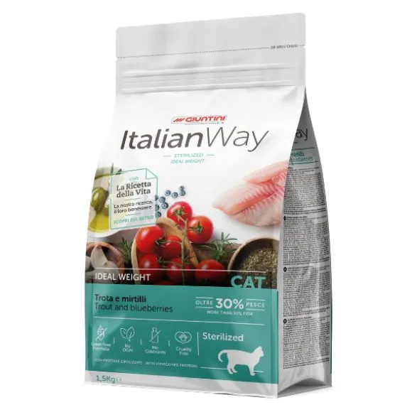 ItalianWay Cat Sterilized Trota e Mirtilli