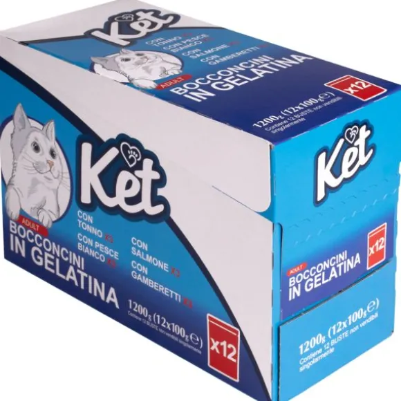 Ket Adult Bocconcini in gelatina multipack 12x100 gr
