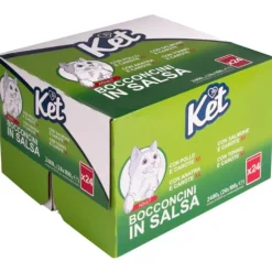 Ket Adult Bocconcini in salsa multipack 24x100 gr