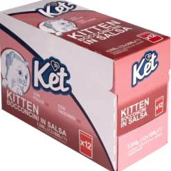 Ket Kitten Bocconcini in salsa multipack 12x100 gr