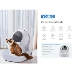 Lettiera autopulente per gatti Scooper Young CatLink (no Wi-fi)