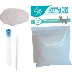 Lettiera in perle per il prelievo delle urine feline Leopet