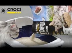 Lettiera per gatti Tofu Clean Croci