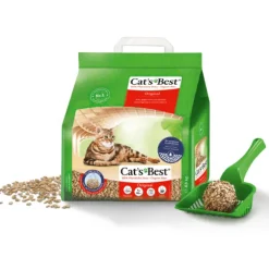 Lettiera Vegetale Cat's Best Original lettiera agglomerante e incapsulante