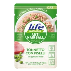 Life Cat Natural Anti Hairball Bustine 70 gr