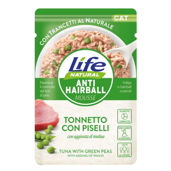 Life Cat Natural Anti Hairball Bustine 70 gr