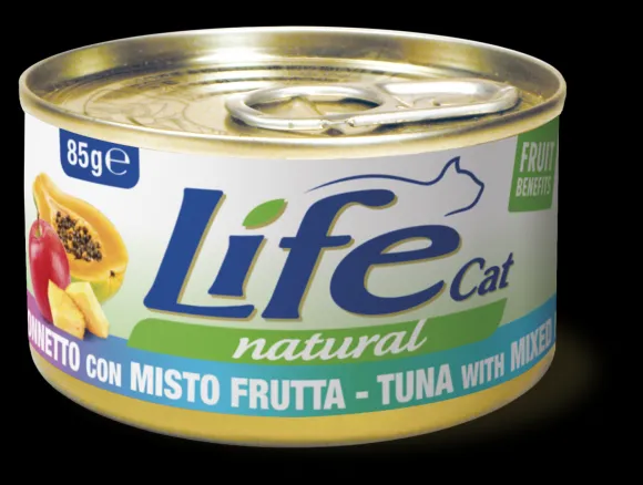Life Cat Natural con Frutta 85 gr