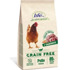 LifeCat Adult Grain Free con Pollo