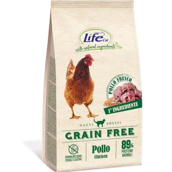 LifeCat Adult Grain Free con Pollo