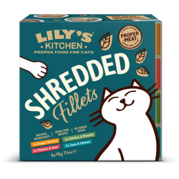 Lily's Kitchen Cat Multipack Shredded Fillets