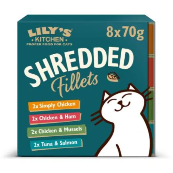 Lily's Kitchen Cat Multipack Shredded Fillets