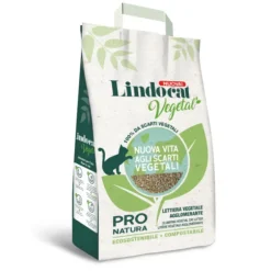 Lindocat Pro Natura lettiera vegetale agglomerante per gatti