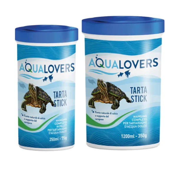 Mangime completo in pellet per tartarughe d'acqua dolce Tarta Stick Aqualoves