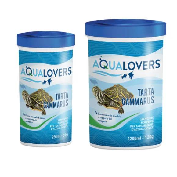 Mangime per tartarughe d'acqua dolce Tarta Gammarus Aqualovers