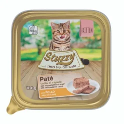 Mister Stuzzy Cat Kitten con Pollo