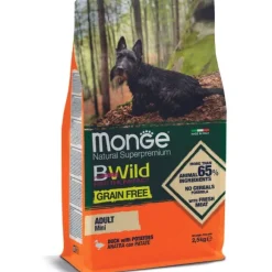 Monge BWild Dog Grain Free Adult Mini Anatra e Patate
