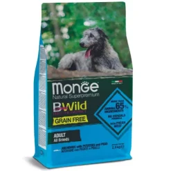 Monge BWild Grain Free con Acciughe Adult all breeds