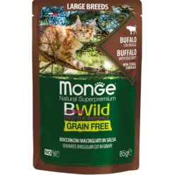 Monge BWild Grain Free Large Breed Cat 85 gr