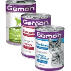 Monge Gemon Cat Sterilised Bocconcini 415 gr