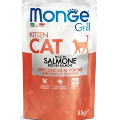 Monge Grill Grain Free Kitten bocconcini 85 gr