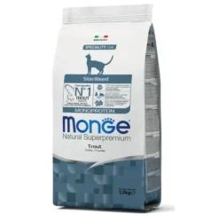 Monge Natural Superpremium Sterilised Monoprotein con Trota