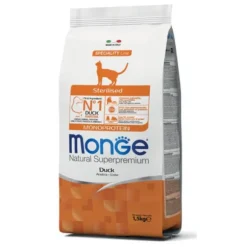 Monge Natural Superpremium Sterilised Monoprotein con Anatra