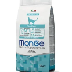 Monge Natural Superpremium Sterilised Monoprotein con Merluzzo