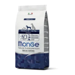 Monge Natural Superpremium Medium Senior Ricco di Pollo