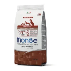Monge Natural Superpremium Puppy & Junior Agnello e Riso
